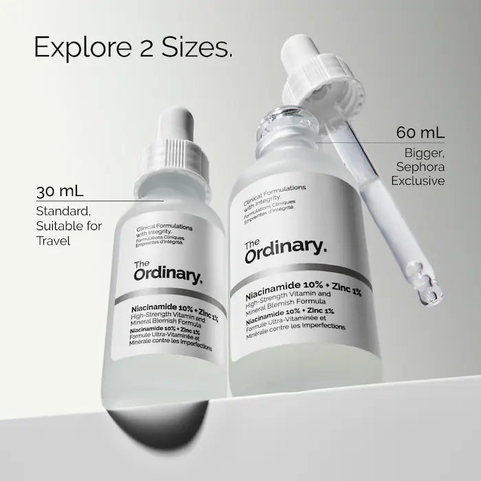 Sérum de Controle de Oleosidade Niacinamida 10% + Zinco 1% da The Ordinary