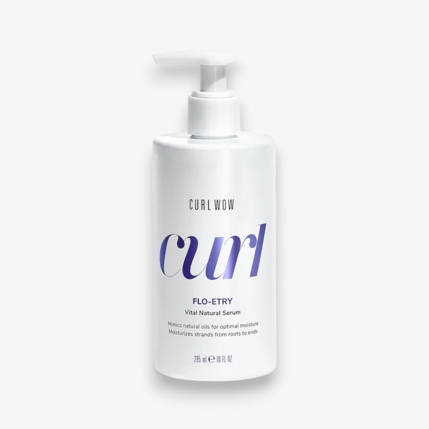 Sérum Natural Vital FLO-ETRY Curl Wow da Color Wow, 295 ml (10 oz).