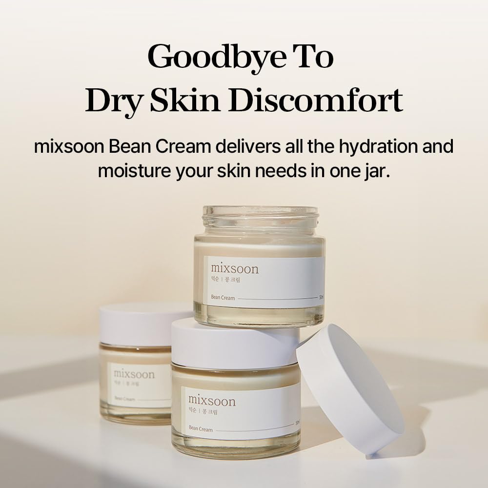 mixsoon Bean Cream Intensive Moisture for Smooth Skin 50ml