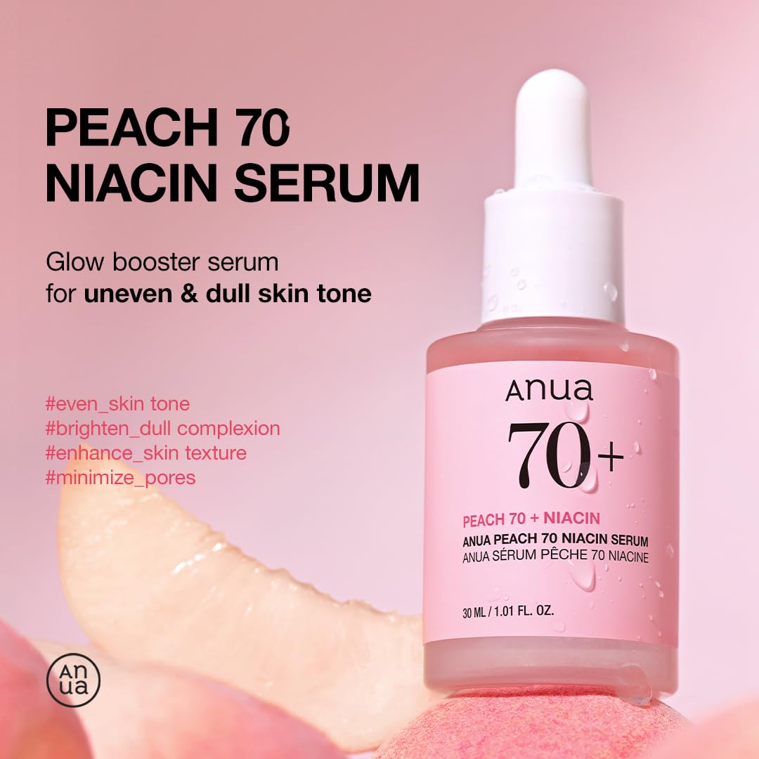 Sérum Iluminador de Durazno y Niacinamida al 70% de Anua