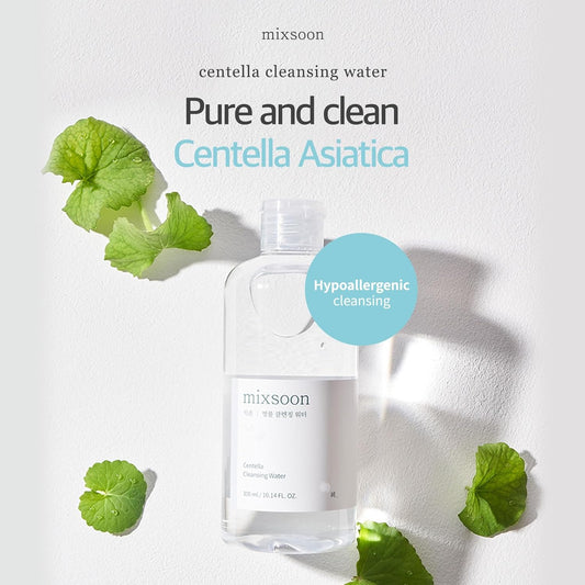 mixsoon Centella Cleansing Water for Sensitive Skin 300ml