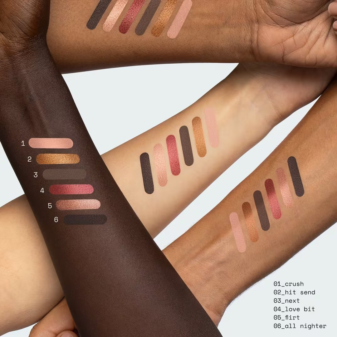 Paleta de Sombras para Olhos Midnight Shadows da R.E.M.