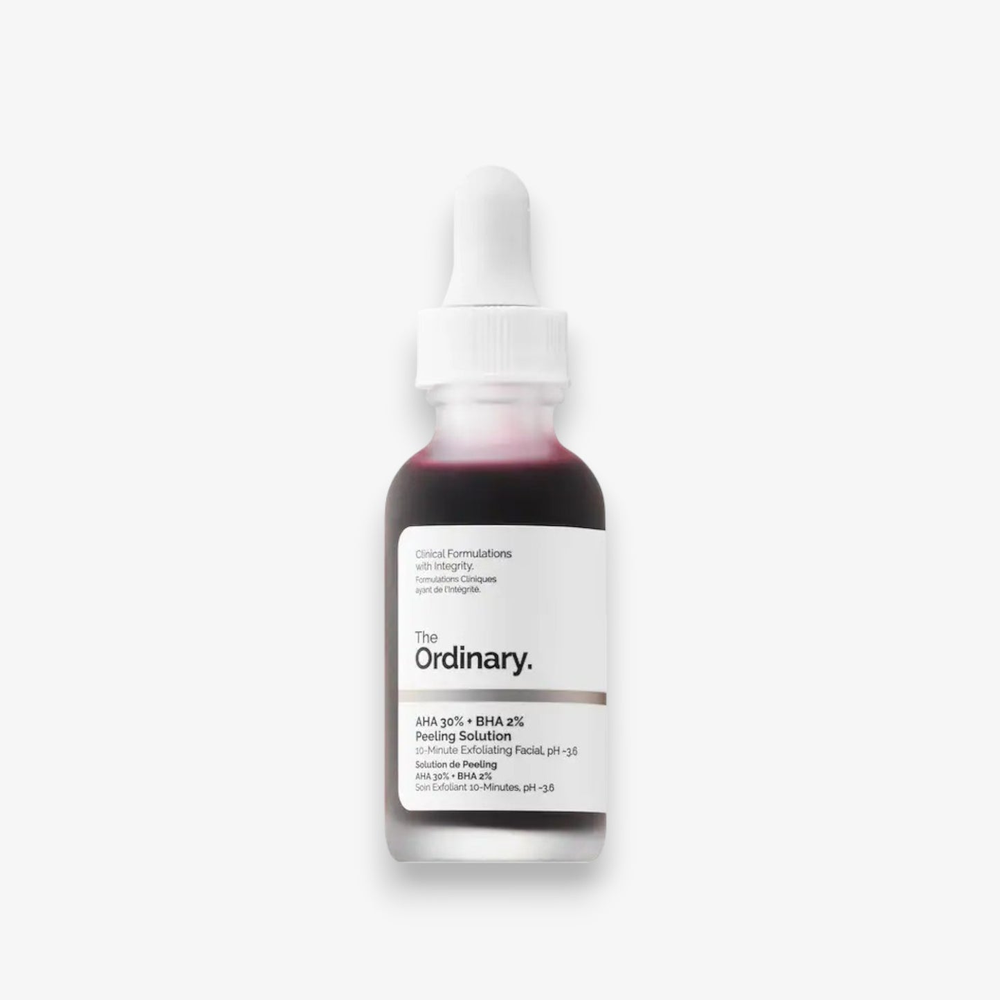 The Ordinary AHA 30% + BHA 2% Exfoliating Peeling Solution 1 oz/ 30 mL