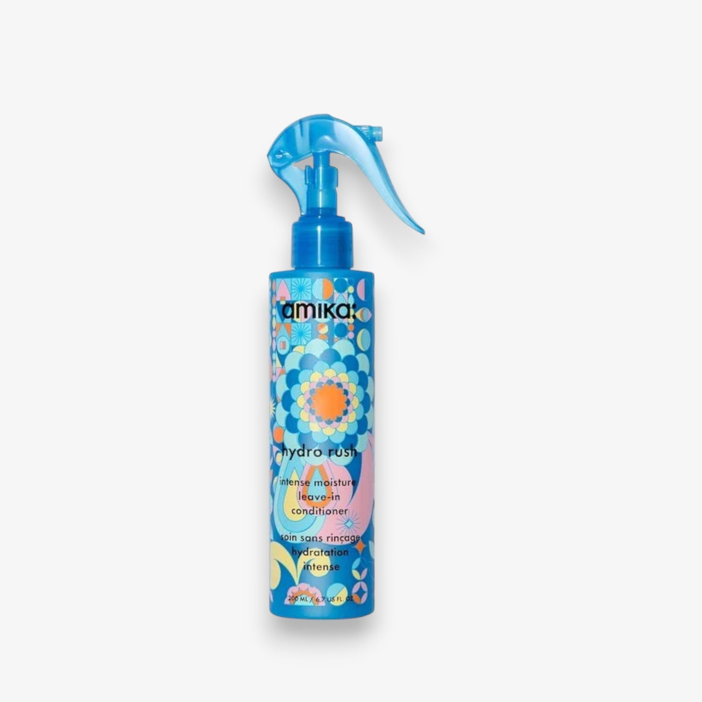 Hydro Rush Condicionador Leave-In de Hidratação Intensa com Ácido Hialurônico 200ml da Amika