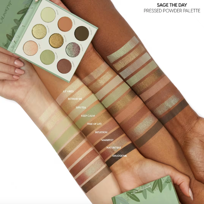Paleta de sombras Color Pop - Sage the Day da Colourpop