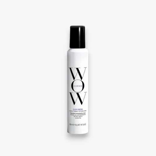 Color Wow Color Control Purple Toning + Styling Foam for Blonde Hair 6.8 oz/ 200 mL