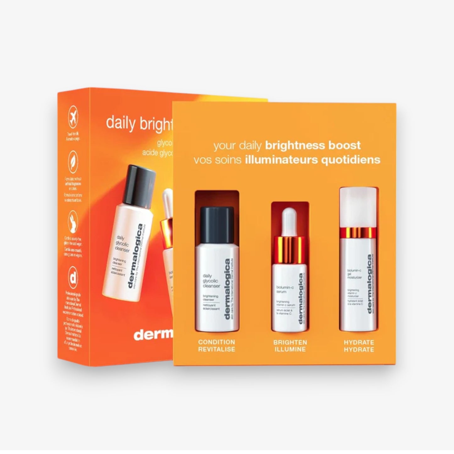 Dermalogica Daily Brightness Boosters Skincare Kit 3 Pcs Set