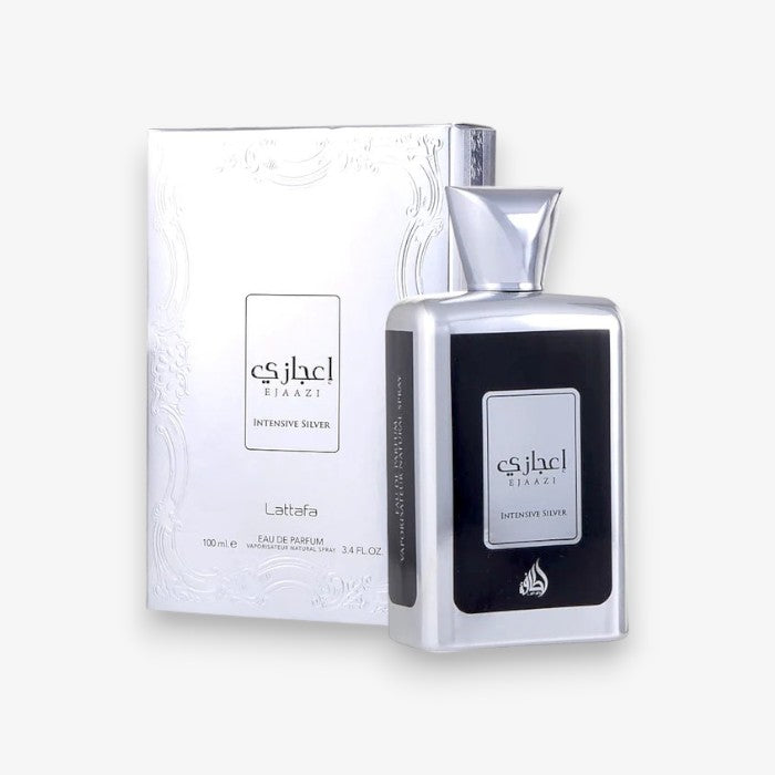 Ejaazi Intensive Silver By Lattafa EDP Perfume 3.4 oz/100 ml