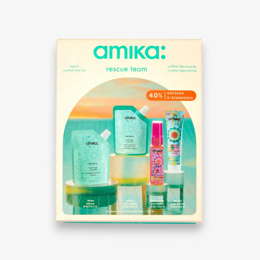 Amika Hair Routine Set amika Rescue Team w/ Shampoo, Conditioner