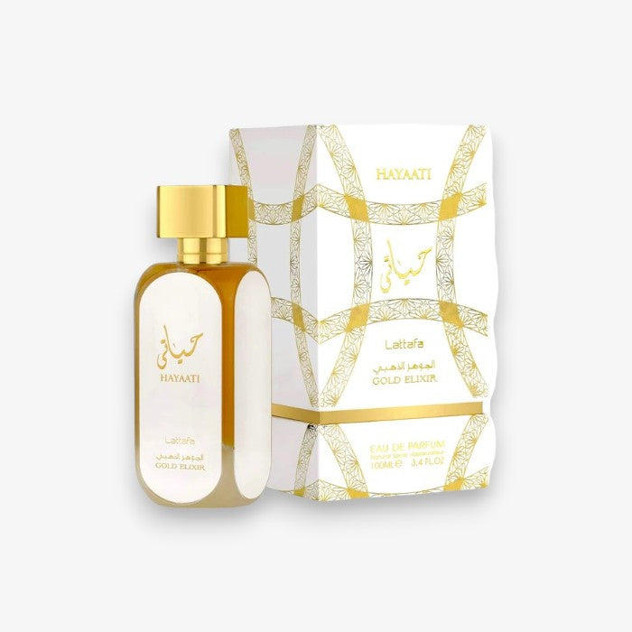 Hayaati Gold Elixir By Lattafa EDP Perfume 3.4 oz/100 ml