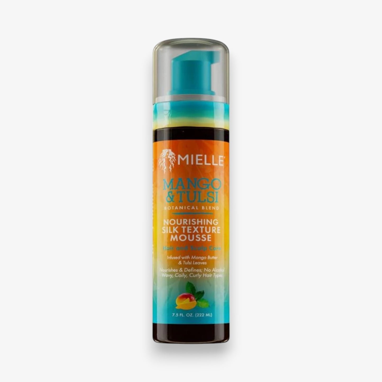 Mielle Mango & Tulsi Nourishing Silk Texture Mousse 7 oz / 222mL