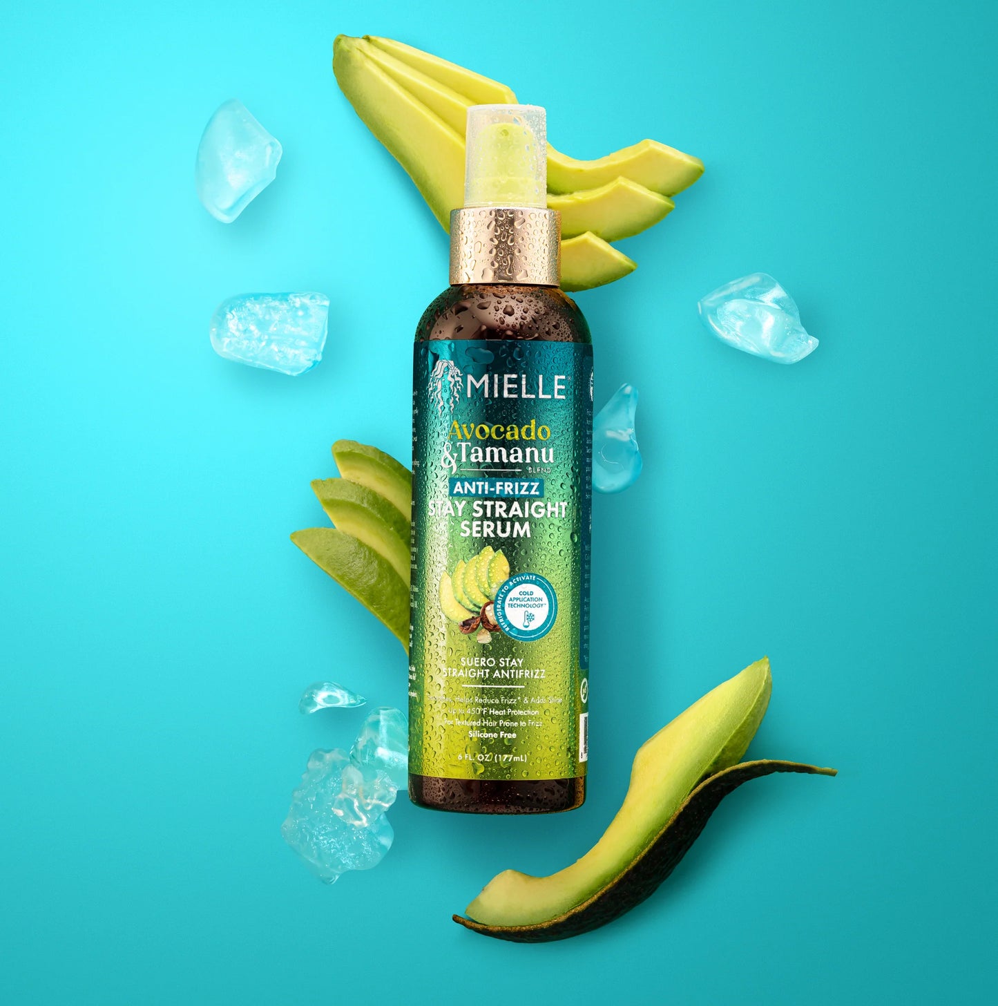 Sérum Alisador Anti-Frizz de Aguacate y Tamanu de Mielle 6.0 oz / 117mL