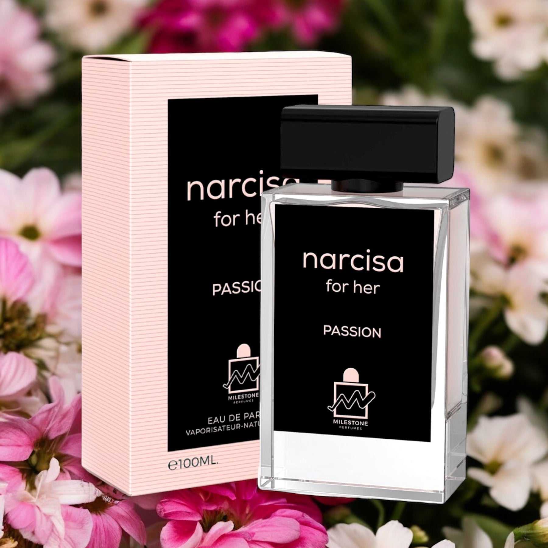 Narcisa Passion for Her By Milestone EDP Perfume for Women 3.4 oz/100 ml