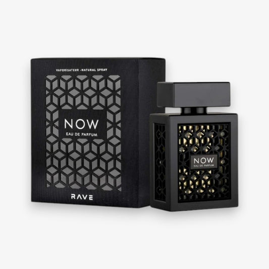 Rave Now Black By Rave EDP Perfume for Men 3.4 oz/100 ml