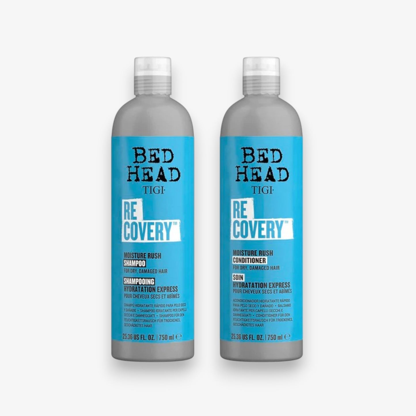 Kit de Shampoo e Condicionador Recovery para Cabelo Seco da Tigi - 25.36 oz/750ml