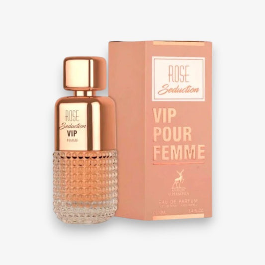 Rose VIP Femme By Maison Alhambra EDP Perfume for Woman 3.4 Oz/100 ml
