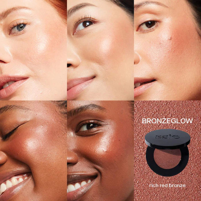 Colorete Iluminador en Crema Multi-Uso Glow Sculpt de Saie 0.20 oz / 5.8 g - Bronzeglow