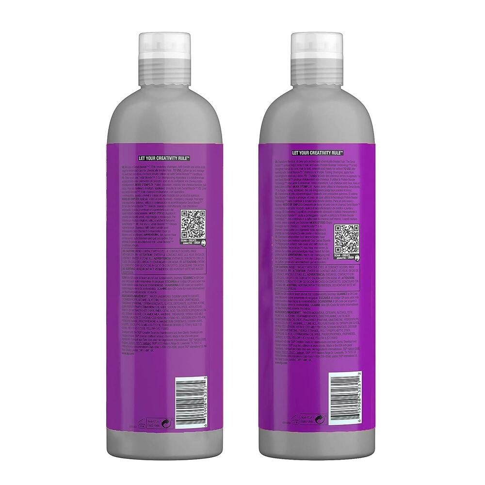 Tigi Serial Blonde Shampoo and Conditioner Pack - 25.36 oz/750ml