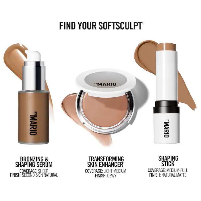 Bastão de Contorno e Bronzeador em Creme SoftSculpt da Makeup by Mario