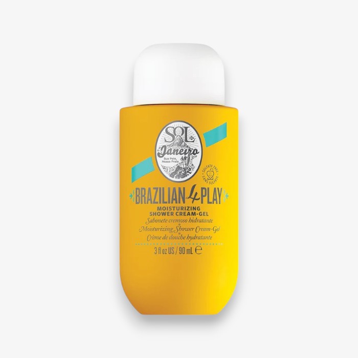 Mini Gel de Crema de Ducha Hidratante Brazilian 4 Play de Sol de Janeiro - 3 oz / 90 ml