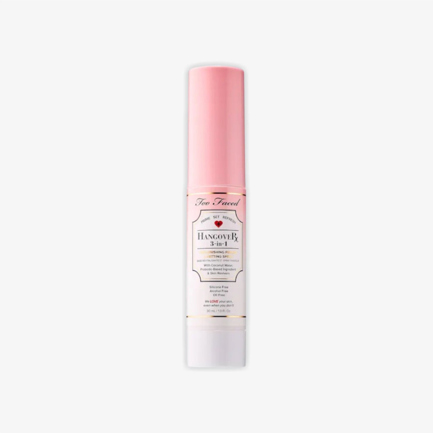 Prebase y Spray Fijador Reponedor 3 en 1 Hangover de Too Faced