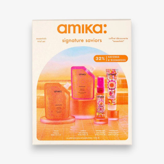 Amika Signature Saviors Essentials Hair Trial Set 4 Pcs Set