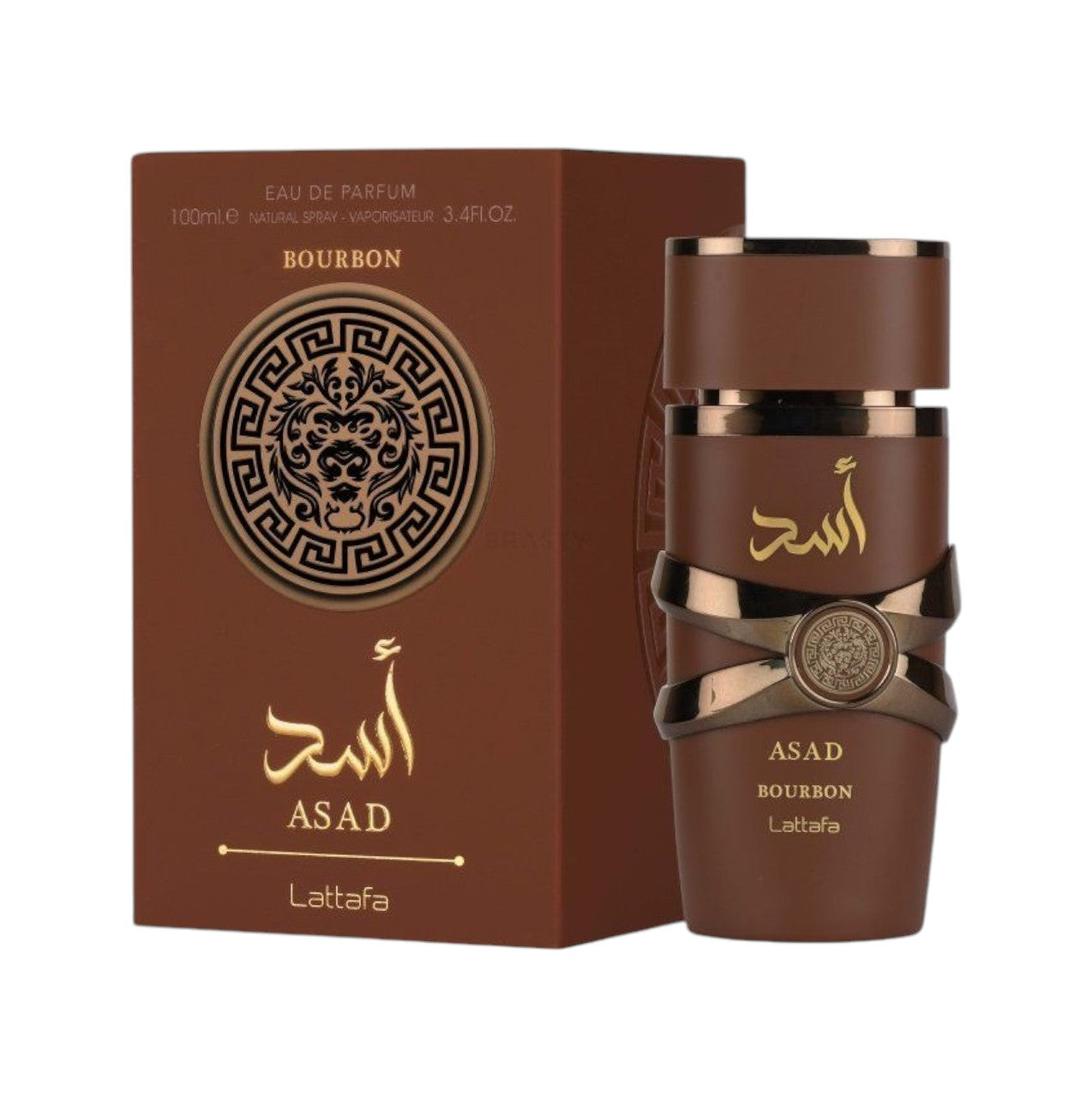 Asad Bourbon by Lattafa EDP Perfume 3.4 oz/100 ml