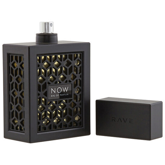 Rave Now Black By Rave EDP Perfume for Men 3.4 oz/100 ml