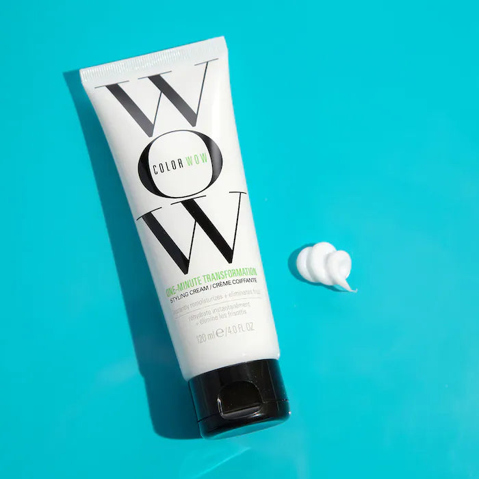 Creme modelador anti-frizz One Minute Transformation da Color Wow