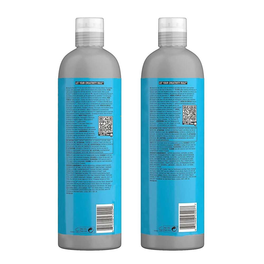 Kit de Shampoo e Condicionador Recovery para Cabelo Seco da Tigi - 25.36 oz/750ml