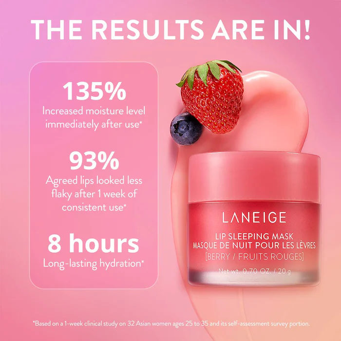 Laneige Travel Skin + Lip Prep Duo Set Value