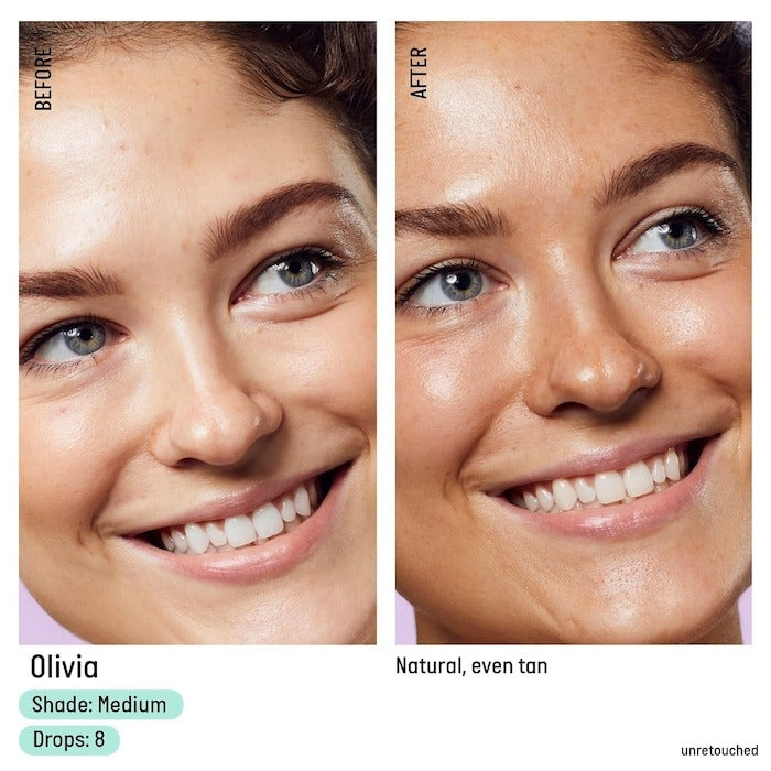 The Isle of Paradise Self Tanning Glow Face Drops