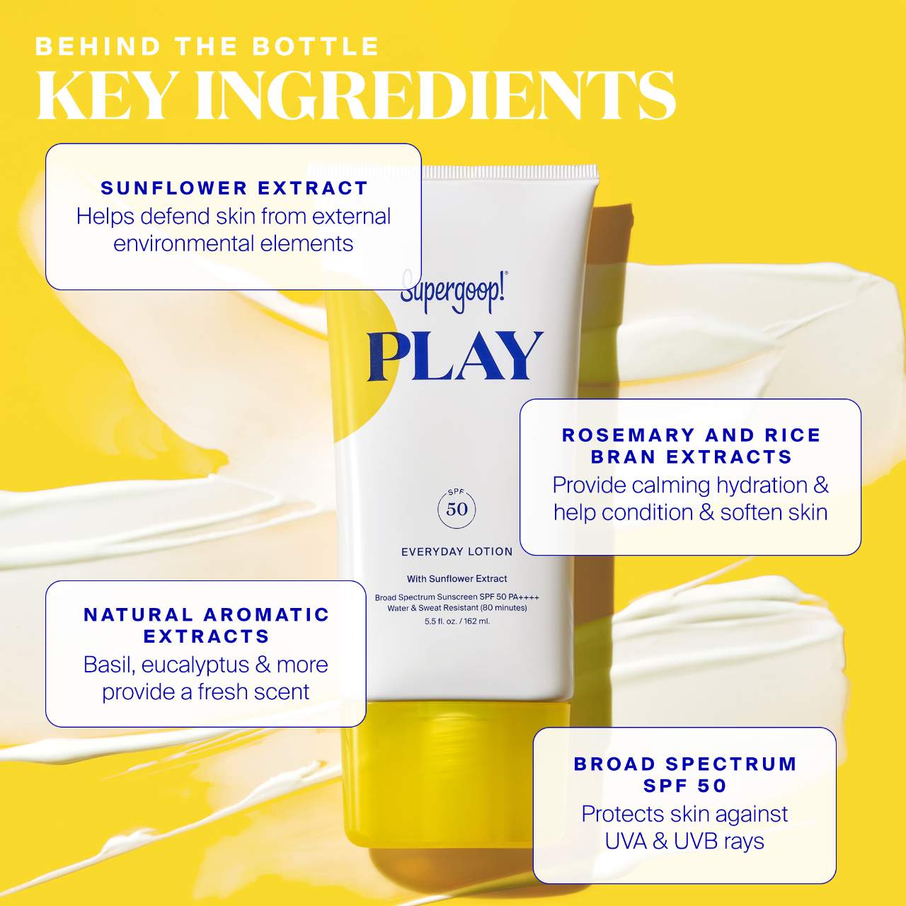 Supergoop! PLAY Everyday Lotion SPF 50 Face & Body Sunscreen