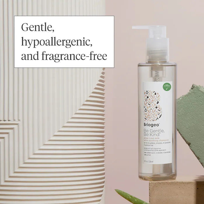 Briogeo Be Gentle, Be Kind Aloe + Oat Milk Ultra Soothing Fragrance-free Hypoallergenic Shampoo