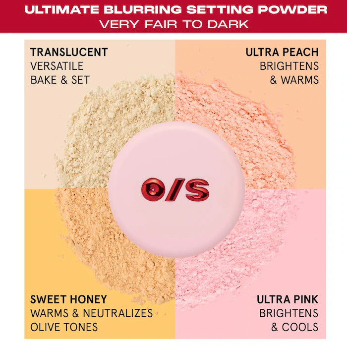 ONE/SIZE by Patrick Starrr Mini Ultimate Blurring Setting Powder 0.23 oz/ 6.5g