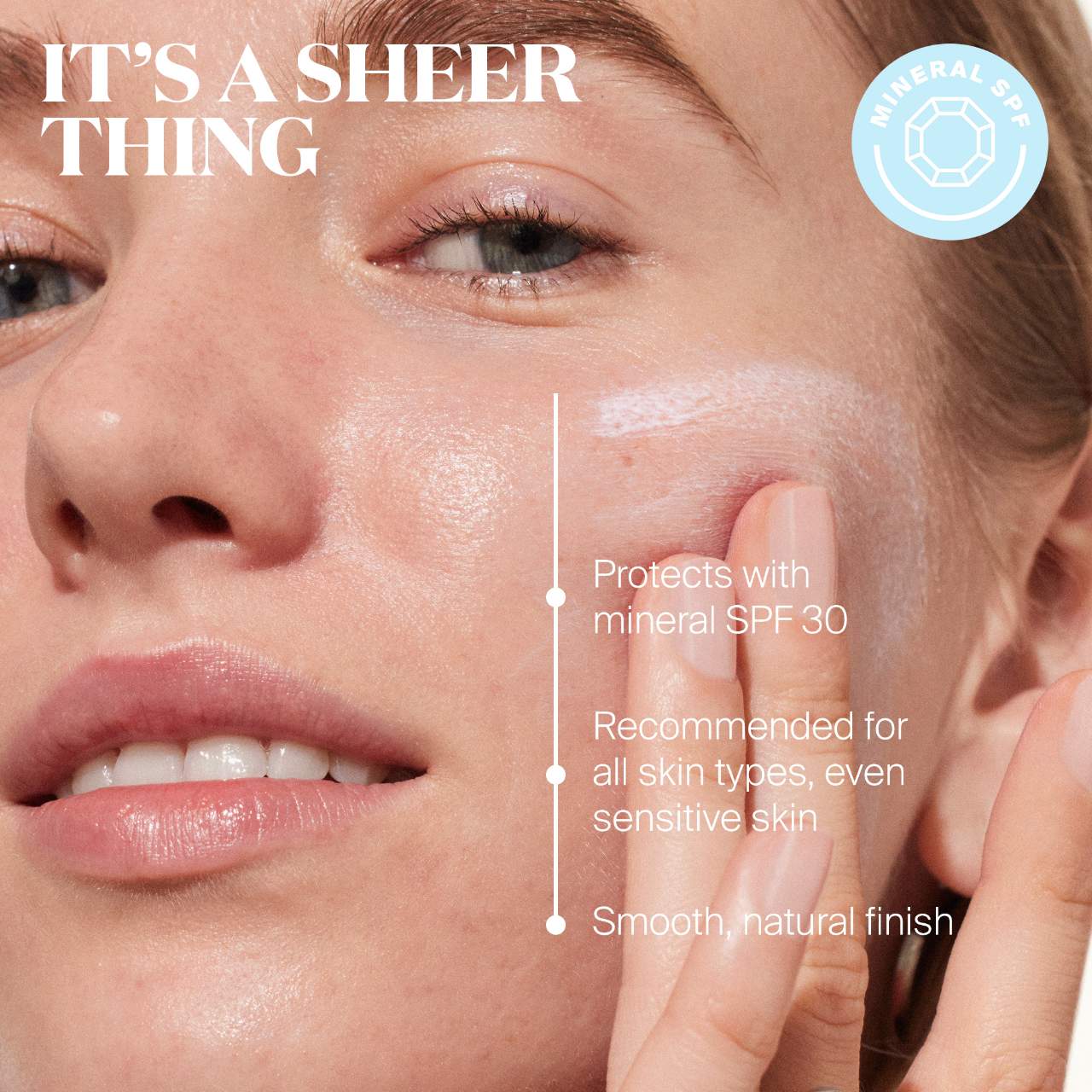 Supergoop! 100% Mineral Sheerscreen Sunscreen SPF 30 45ml