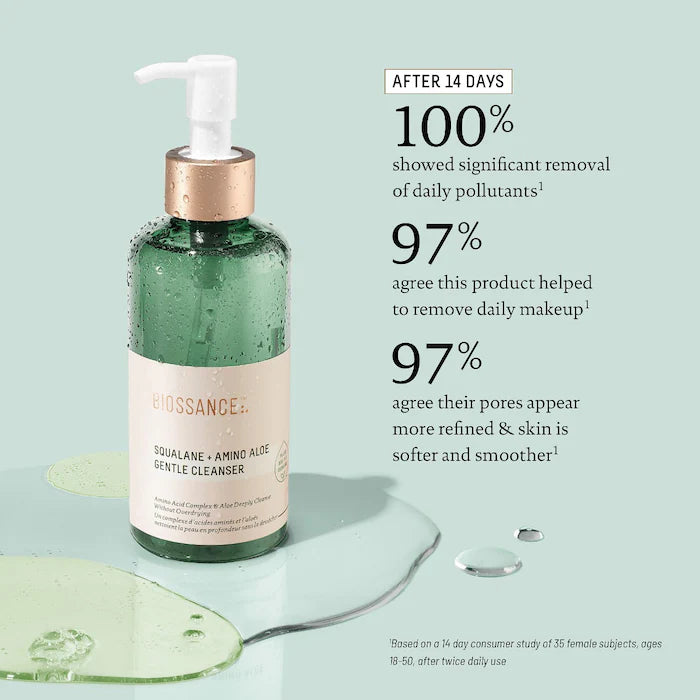 Biossance Limpador Suave Minimizador de Poros 6.76 oz/200 mL