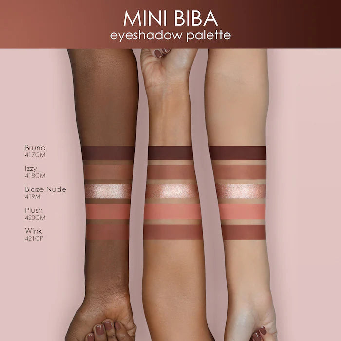 Mini Paleta de Sombras para Olhos Biba da NATASHA DENONA