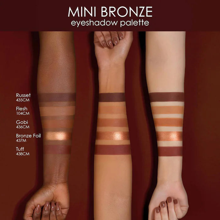 Mini Paleta de Sombras para Olhos Bronze da NATASHA DENONA