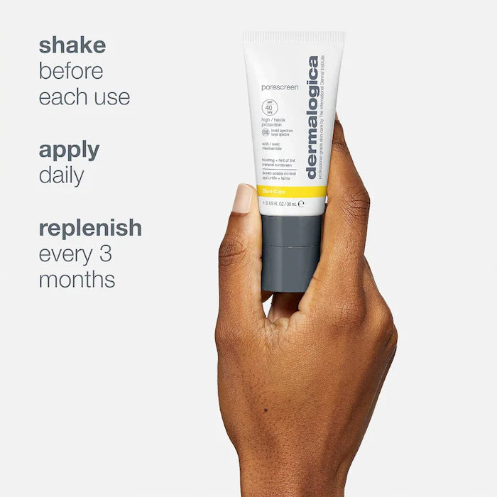 Dermalogica Porescreen SPF 40 Mineral Sunscreen 1 oz / 30 ml