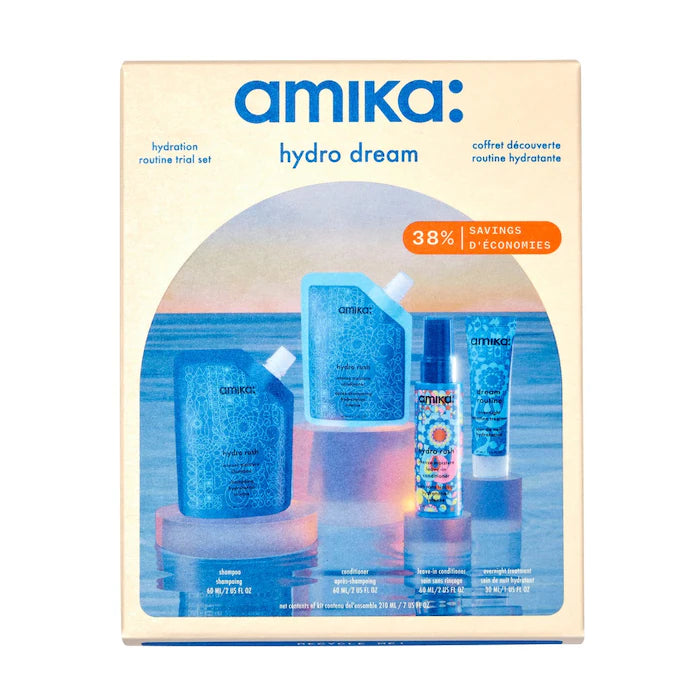 Mini Kit Shampoo e Condicionador Hydro Rush da Amika
