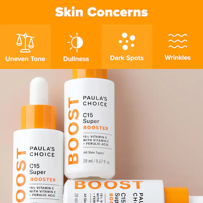 Paula's Choice C15 Super Booster for Brightening Dullness & Uneven Tone 20 mL / 0.67 Fl. Oz.