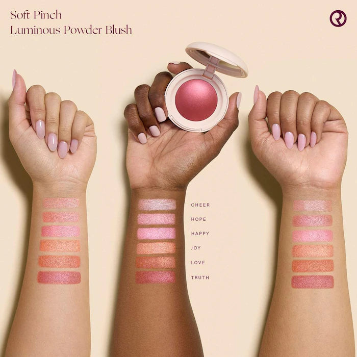 Blush em Pó Luminoso Soft Pinch da Rare Beauty 0.098 oz