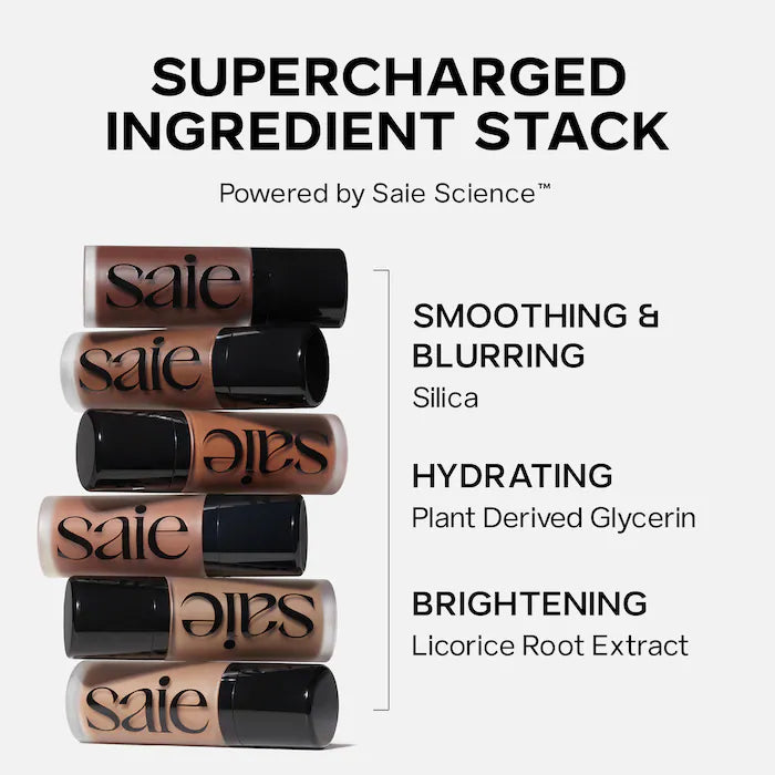 Bronzeador Líquido Esculpidor de Foco Suave Dew Bronze da Saie 0.4 oz / 12 mL