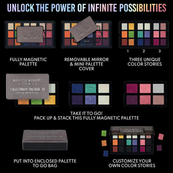 Danessa Myricks Beauty LIGHTWORK VI The Freedom Palette