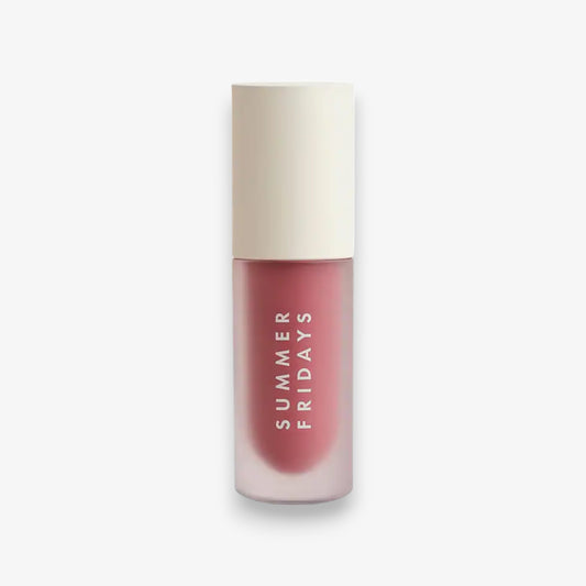 Summer Fridays Dream Lip Oil for Moisturizing Sheer Coverage in Soft Mauve