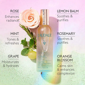 Bruma Facial Hidratante Beauty Elixir Caudalie para Piel suave y Luminosa 30 ml