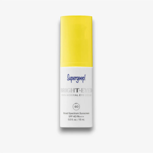 Creme para Olhos Iluminador 100% Mineral com FPS 40 da Supergoop! 15 ml