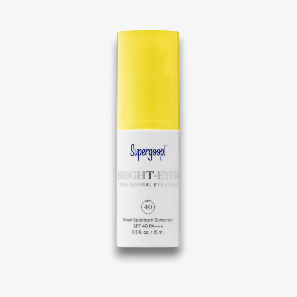 Creme para Olhos Iluminador 100% Mineral com FPS 40 da Supergoop! 15 ml