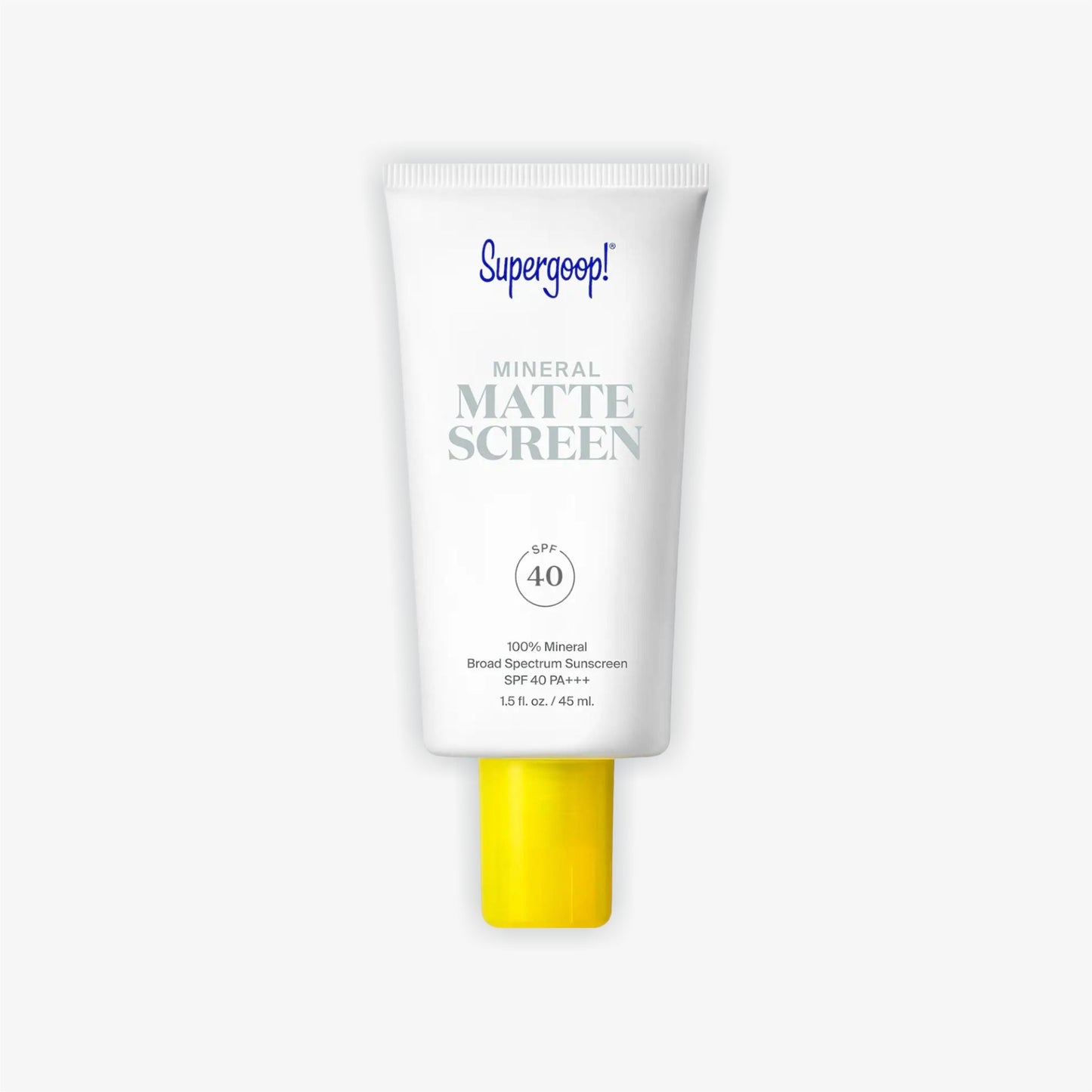 Supergoop! 100% Mineral Mattescreen Sunscreen SPF 40 45ml